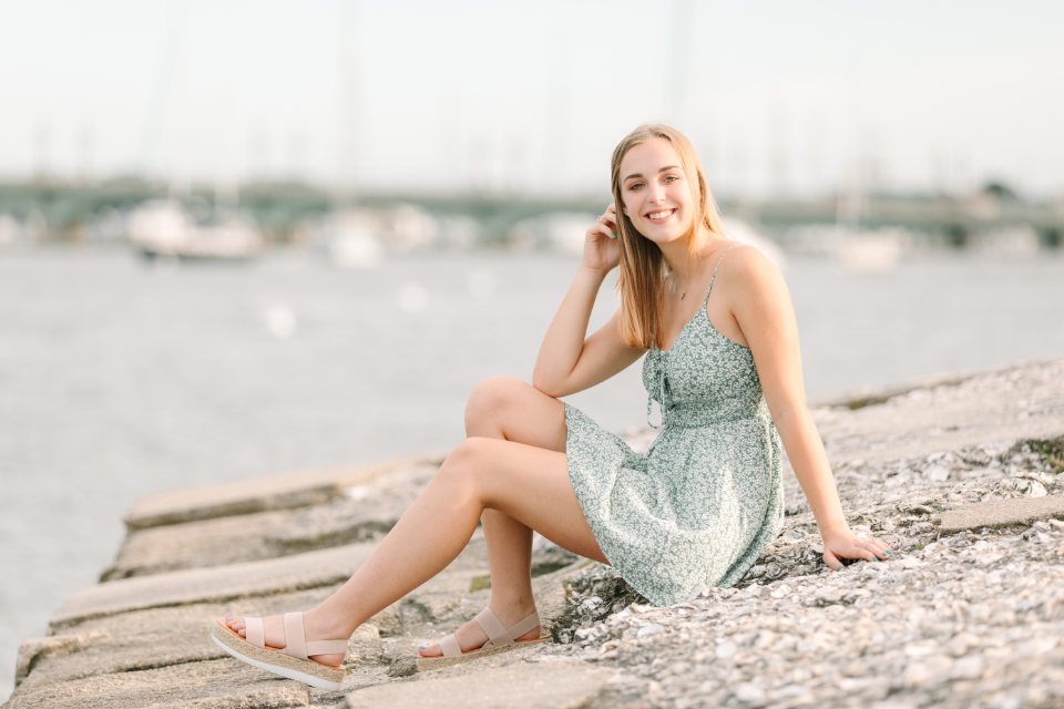 Downtown St. Augustine Senior Shoot, photo 6 of 31